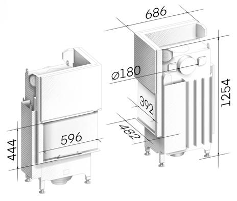 Spartherm Varia 2R-62h RLU (6,9 kW) – Bild 2