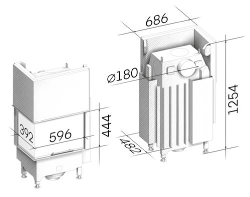 Spartherm Varia 2L-62h RLU (6,9 kW) – Bild 2