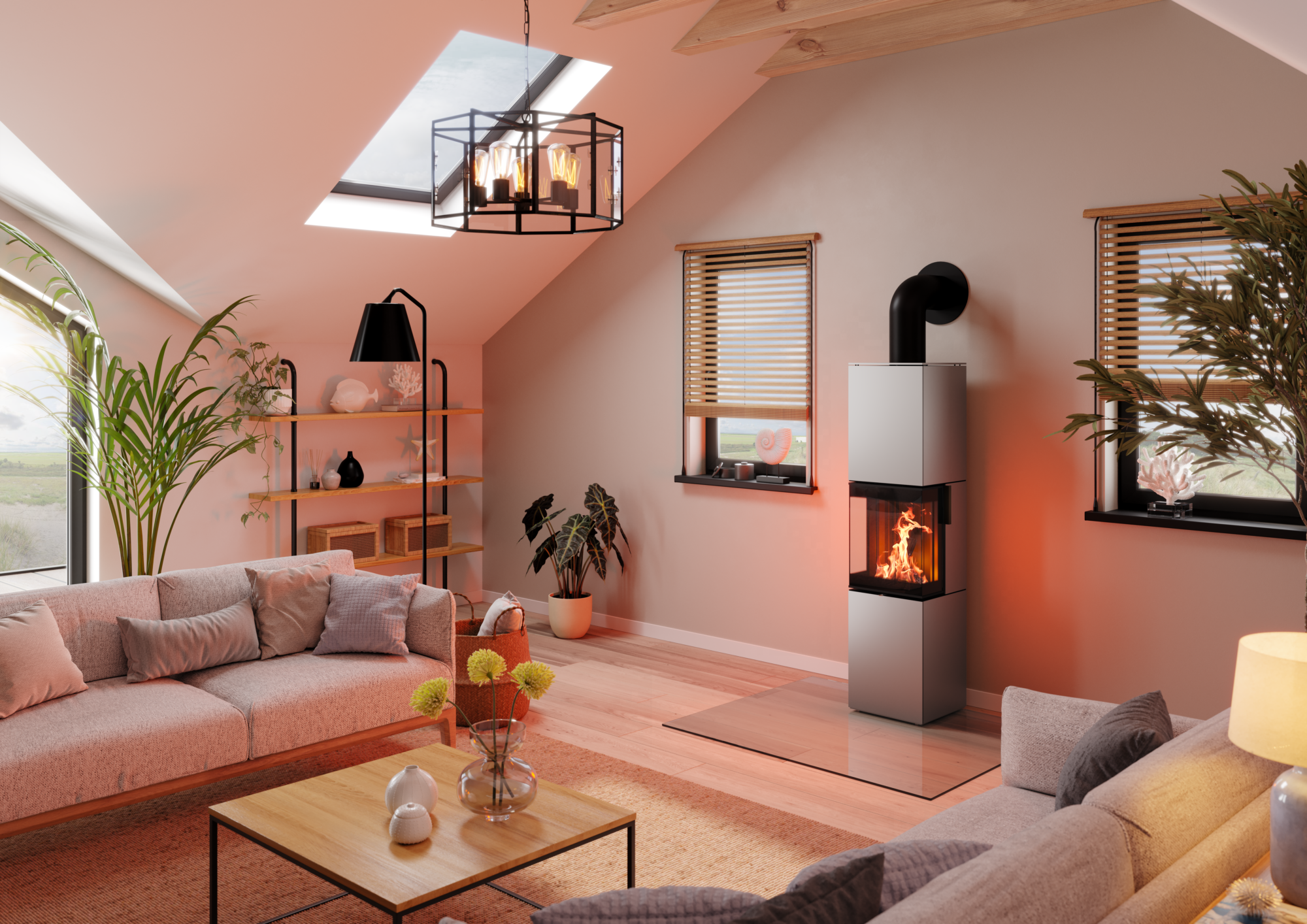 Spartherm Trico L Steel (6,0 kW)