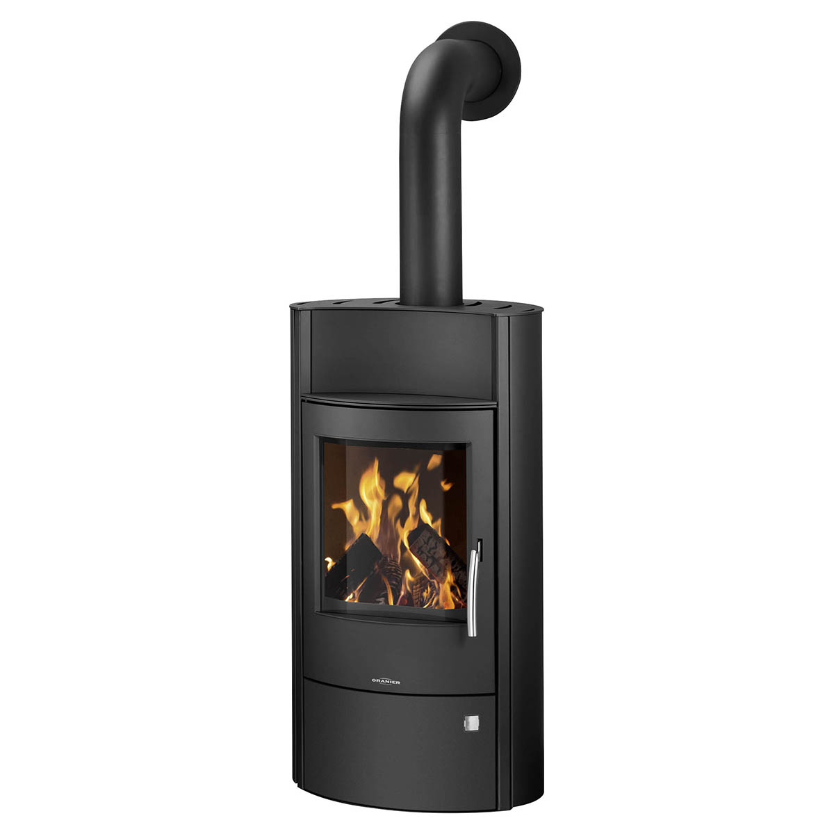 Oranier Pori 7 (6,5 kW), Stahl schwarz