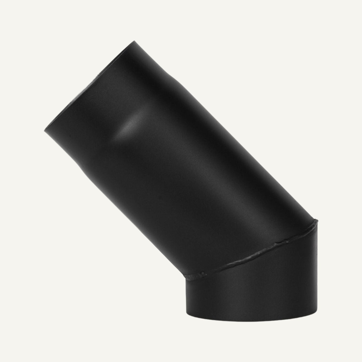Aduro Rauchrohrbogen 45 Grad für Aduro 12 (Eckaufstellung), Schwarz