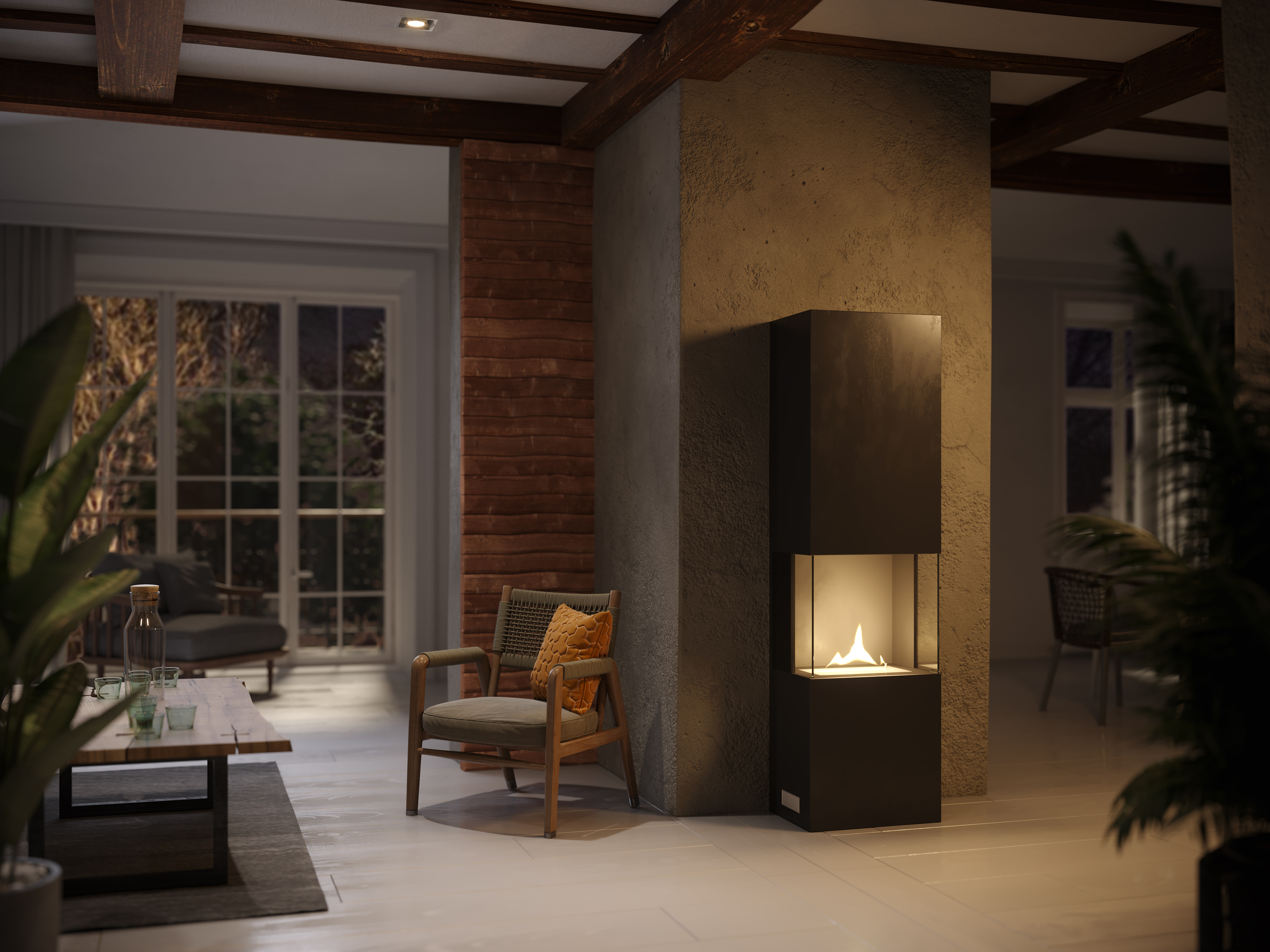 Tenderflame Ambientekamin Indie 180