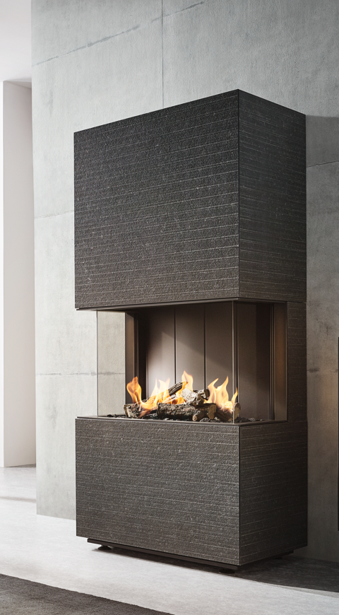 Olsberg Osorno Gas (7 kW), Kaminbauelemente