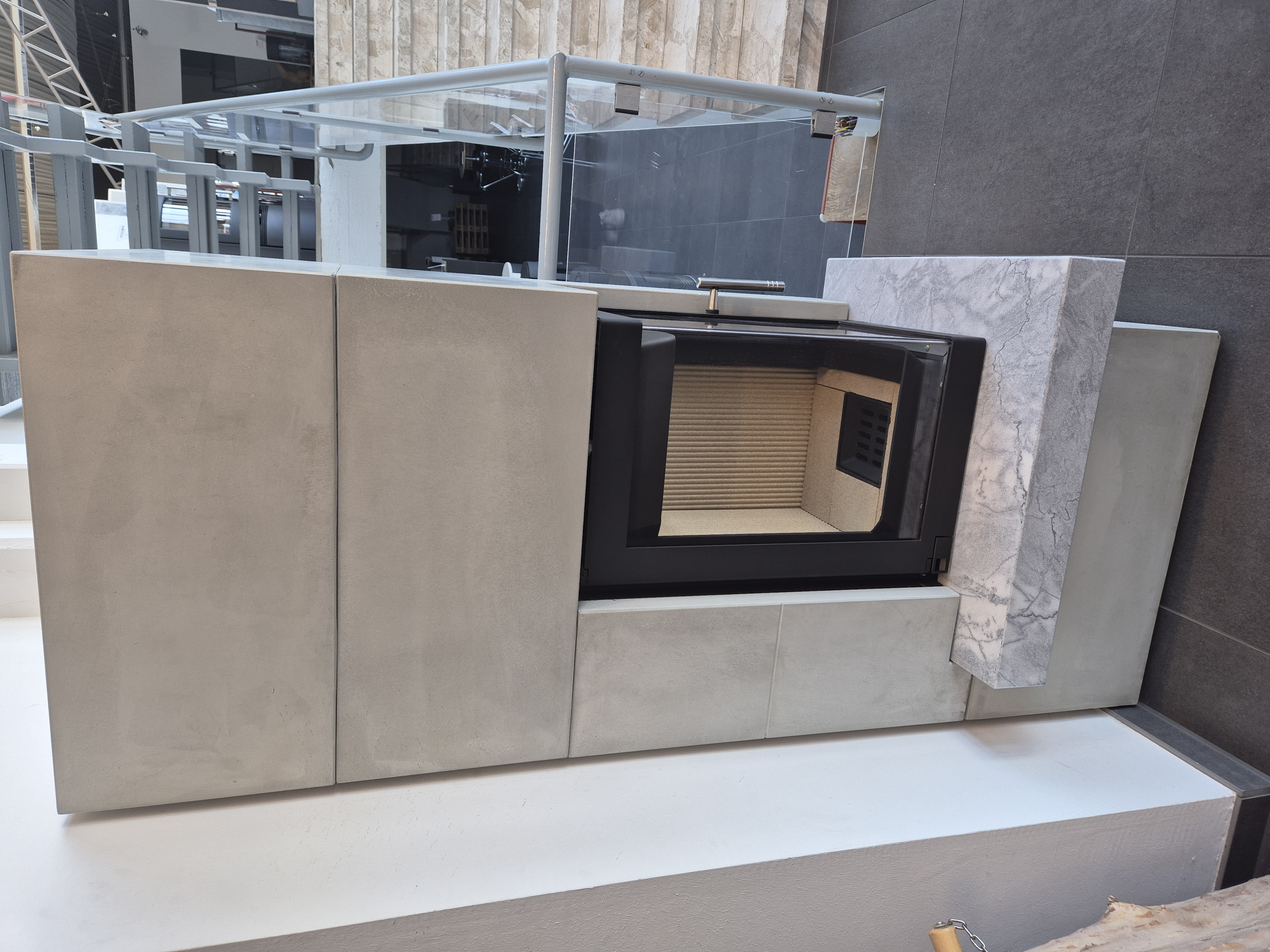 Oranier Club, Sims Beton Schiefer (W+) (7,0 kW) (Ausstellungsgerät)