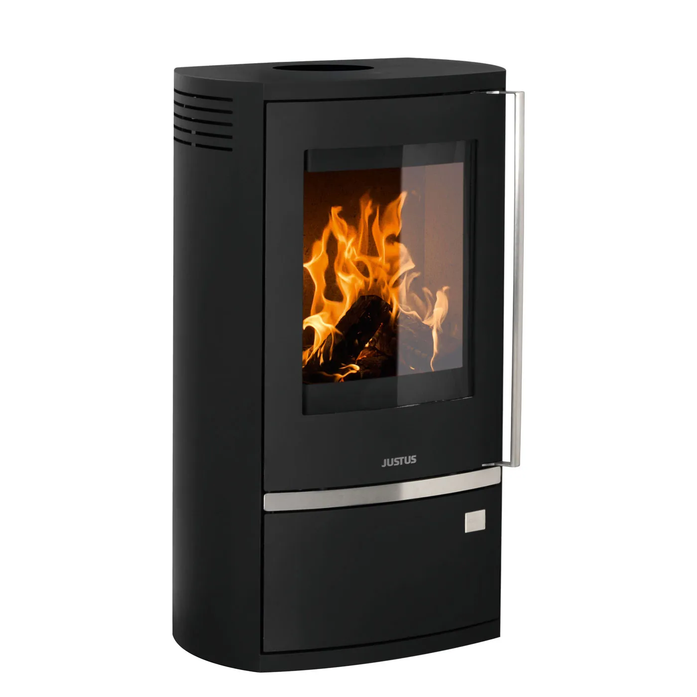 Justus Reno R (6 kW), Stahl schwarz