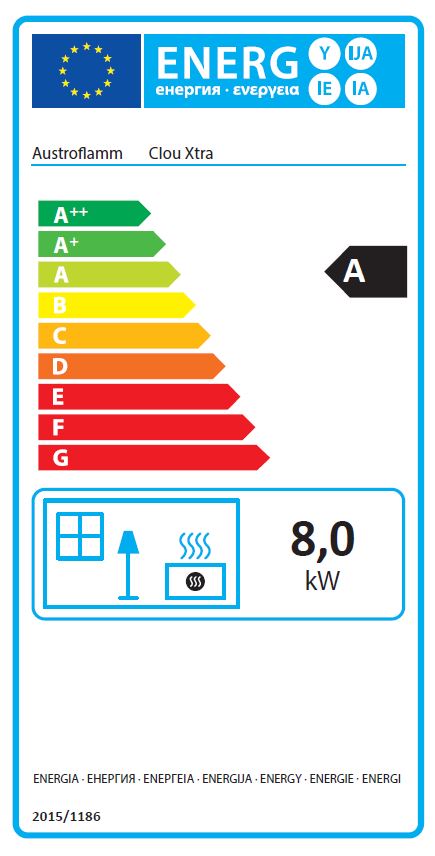 Austroflamm Clou Xtra 2.0 (8 kW) inkl. Xtra Wärmespeichertechnologie (Ausstellungsgerät)