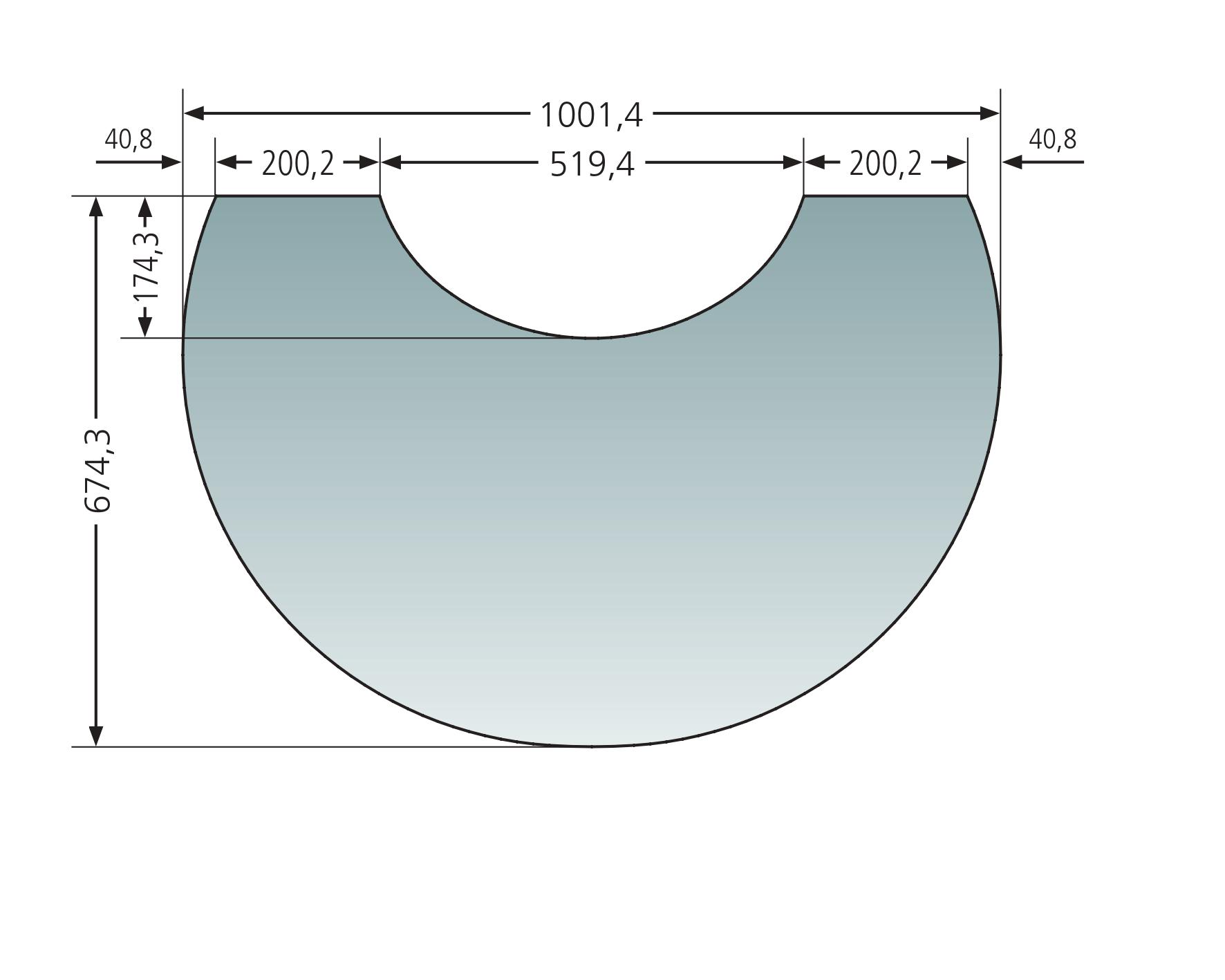 Saison-Funkenschutzplatte (Vorlegeplatte) für Oranier Polar Neo 4