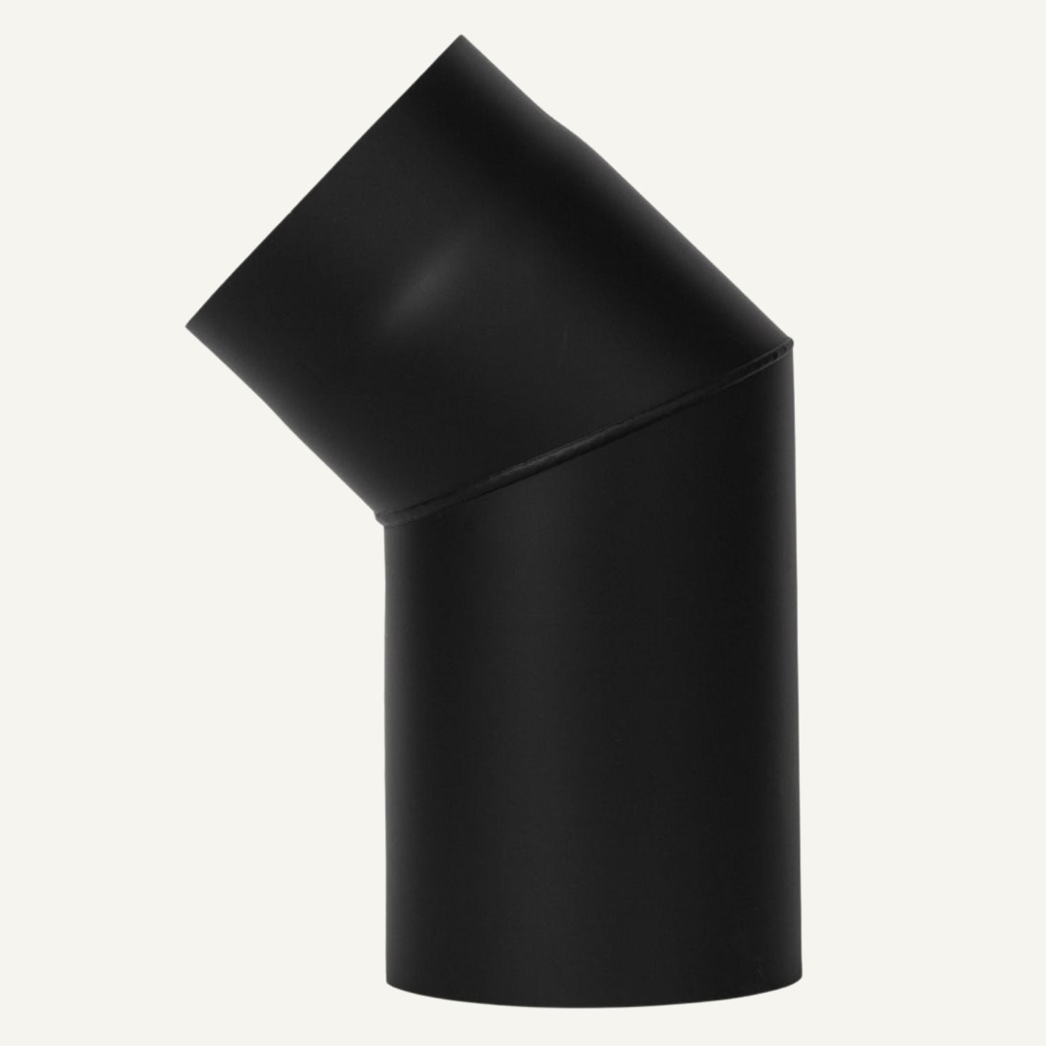 Aduro Rauchrohrbogen 45 Grad, ø 150 mm, Schwarz