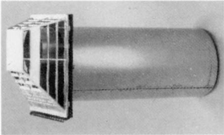 B1 Frischluft-Abgasrohr, mit Windschutz für 38-50 Weser und 38-70 Weser (verschiedene Ausführungen)
