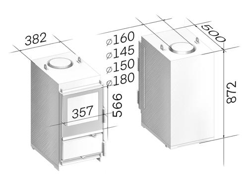 Spartherm Renova Cs-50 (7,0 kW) – Bild 2