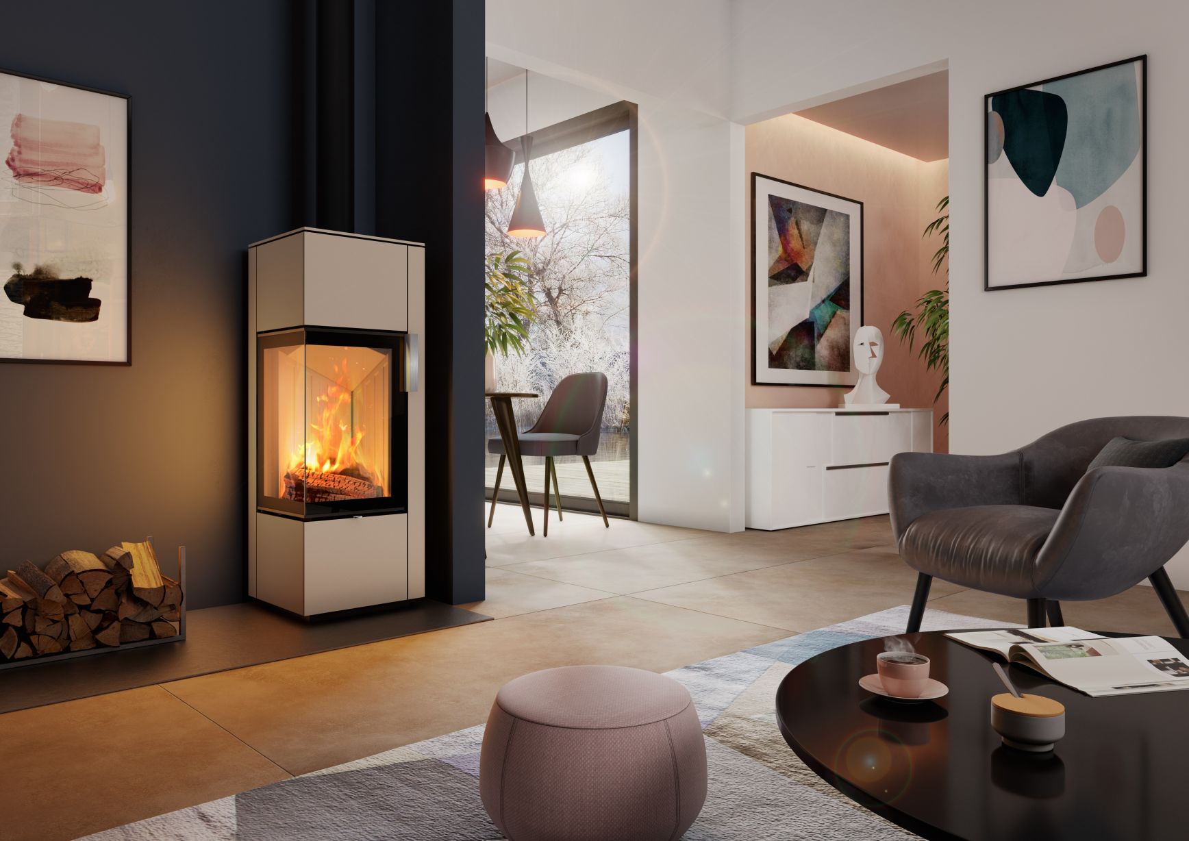 Spartherm Piko S steel (5,9 kW)