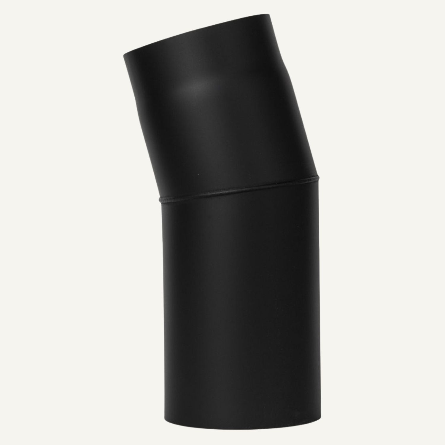 Aduro Rauchrohrbogen 15 Grad, ø 150 mm, Schwarz