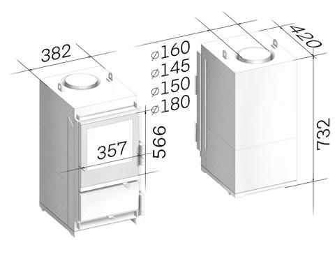 Spartherm Renova Cs-42 (6,5 kW) – Bild 2