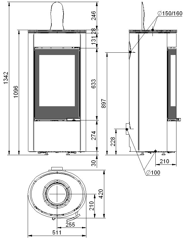 Beispielfoto Drehteller Spartherm a3