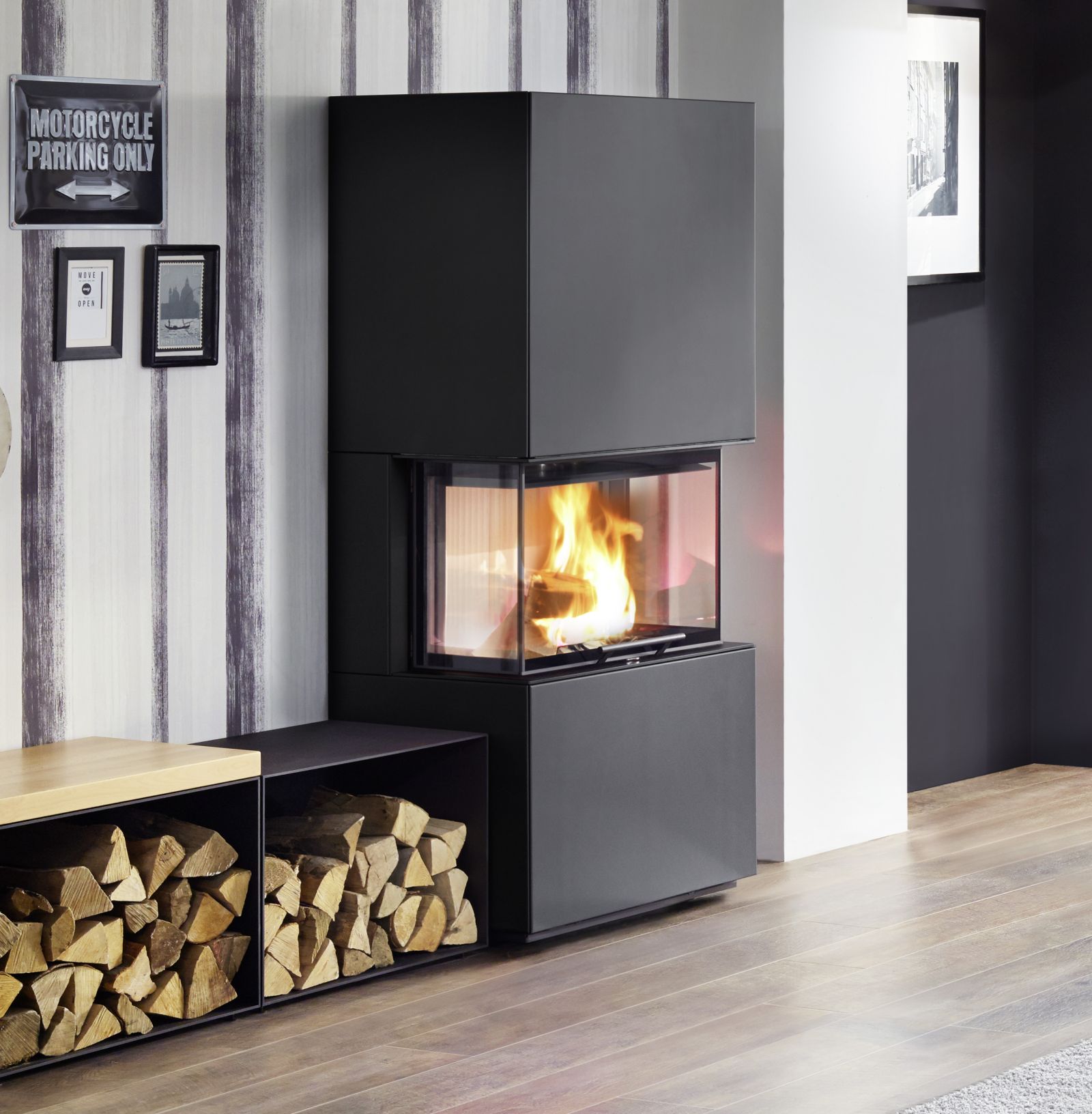 Olsberg Osorno (8,0 kW) inkl. Feuertisch