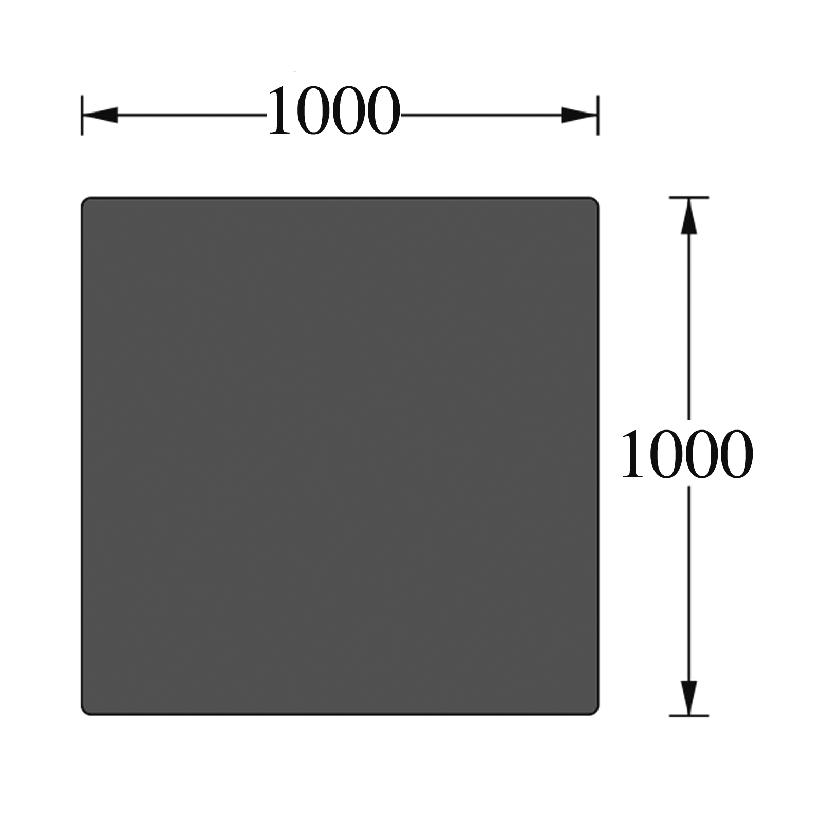 Zeichnung-Platte-5-BKK58b961ee7f4cf Funkenschutzplatte Quadrat 1.000 x 1.000 mm (Glas)
