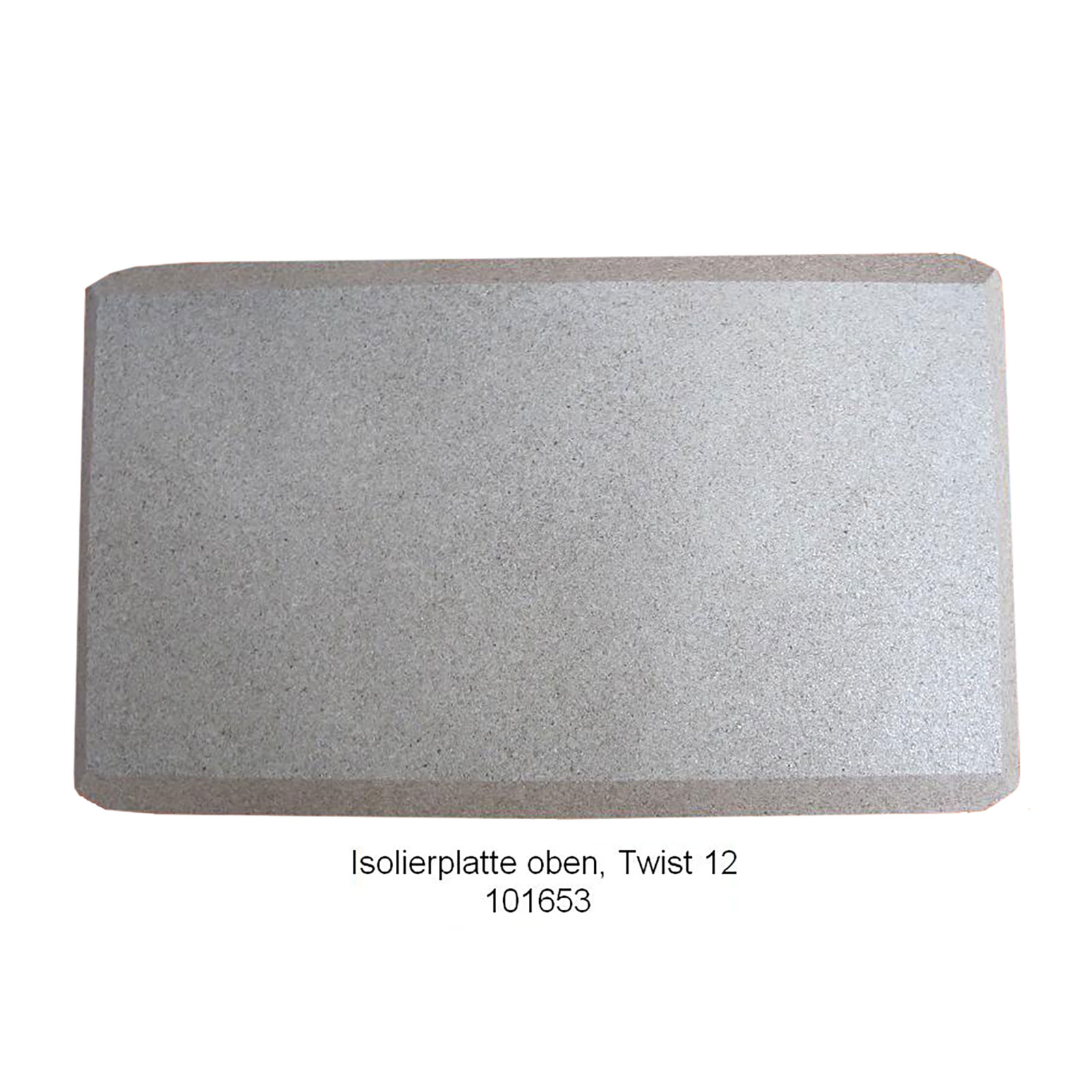 Isolierplatte (oben)