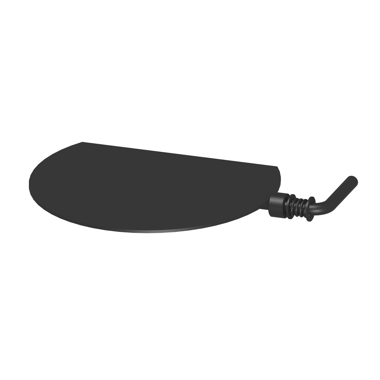 Drosselklappe, Ø 150 mm, Schwarz