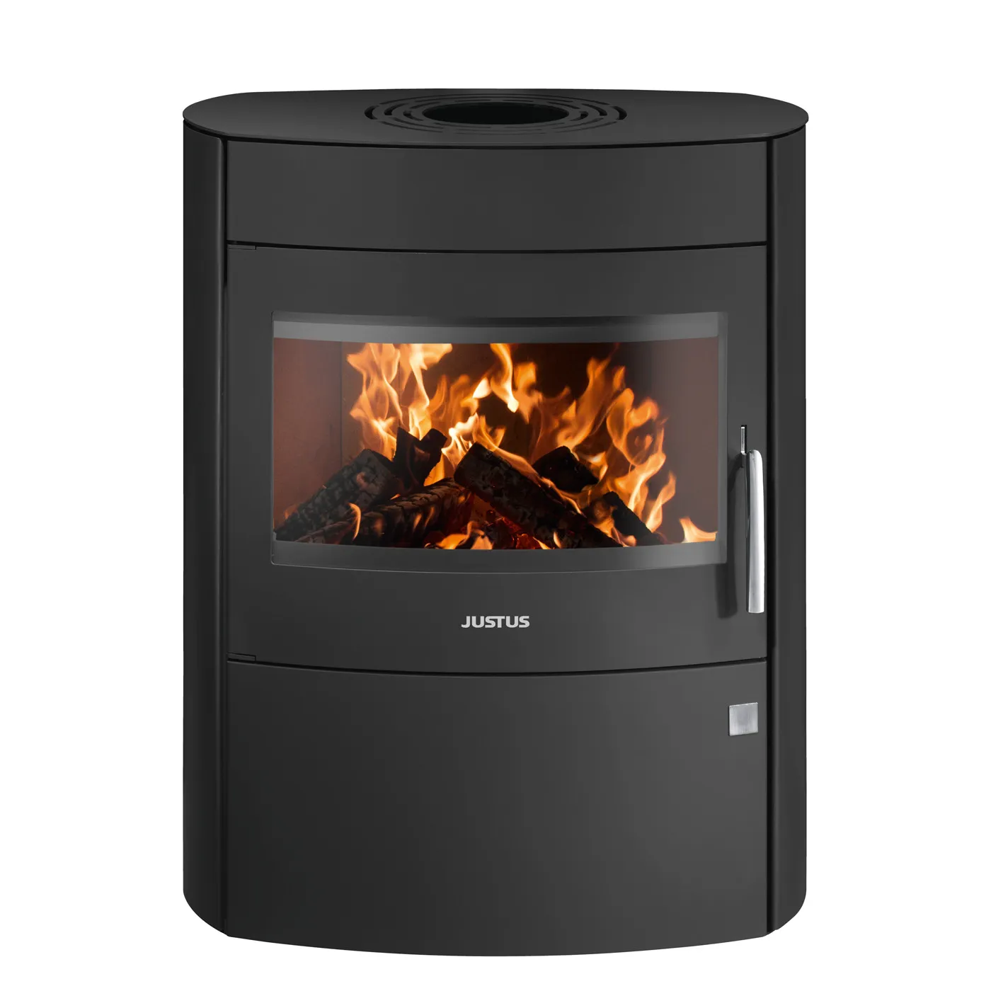 Justus Agero 2.0 (7 kW), Speckstein, Korpus Stahl Schwarz