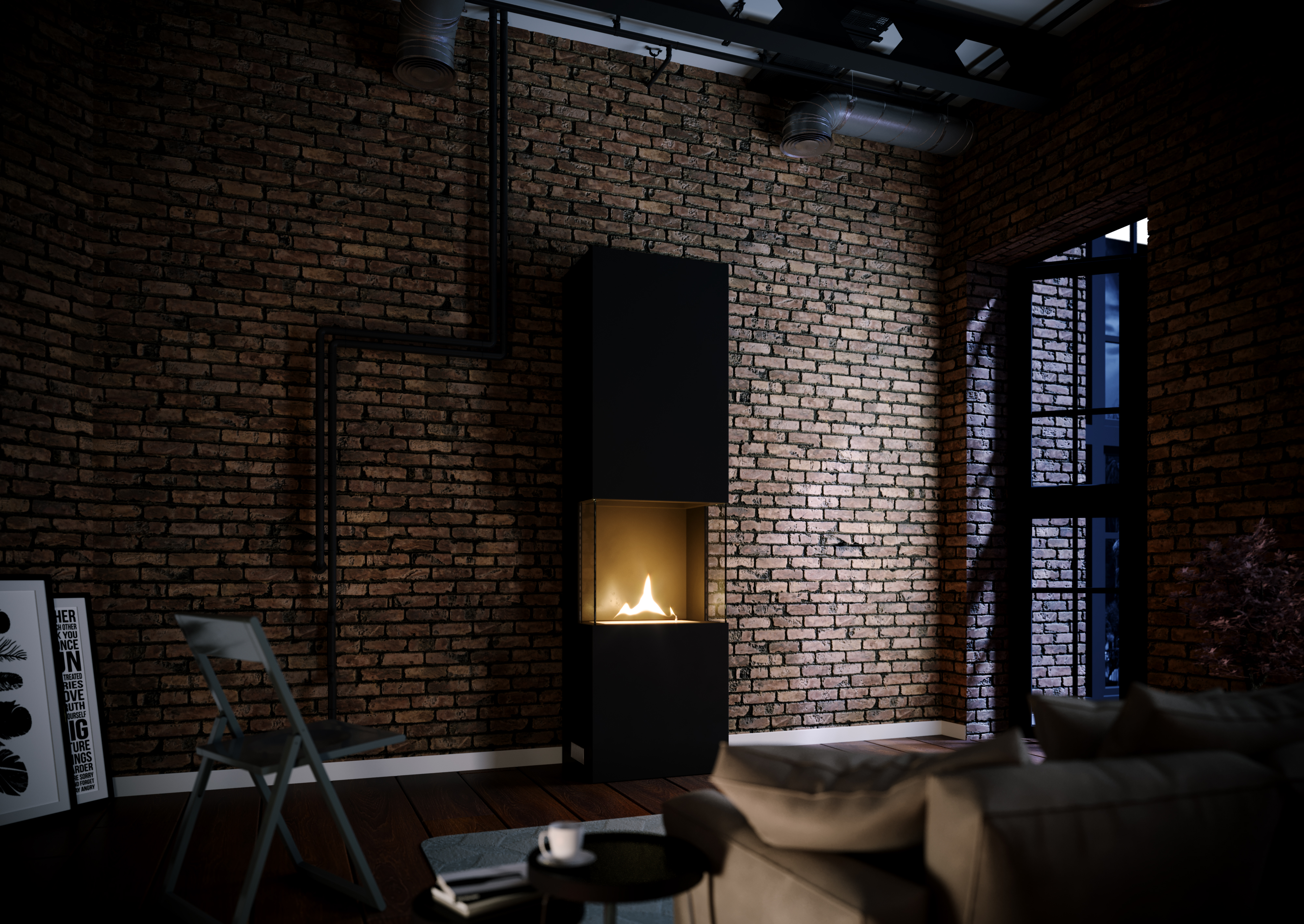 Tenderflame Ambientekamin Indie 180