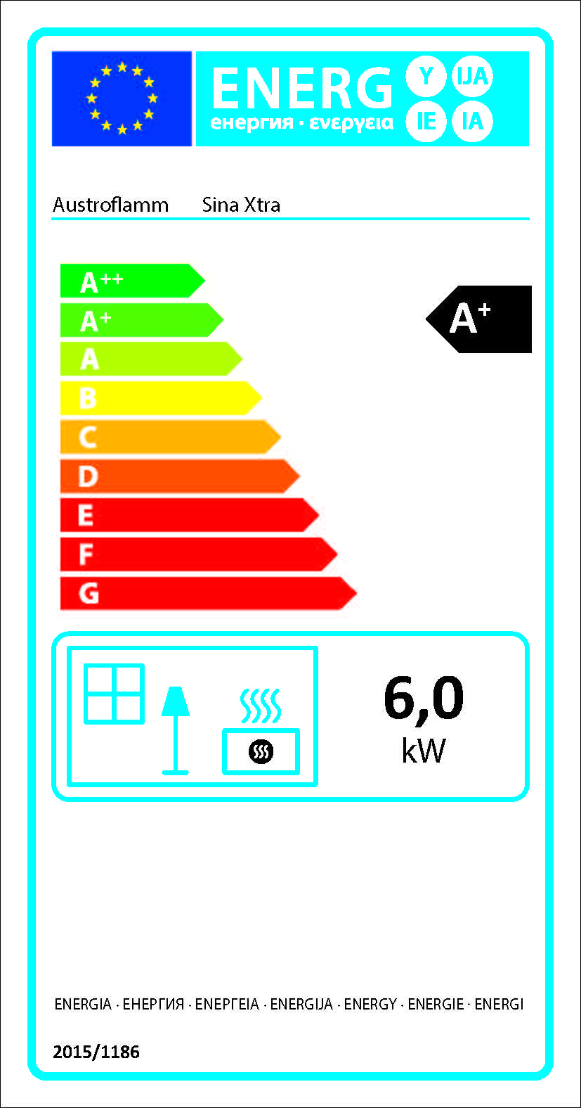 Austroflamm Sina Xtra (6,0kW) inkl. Xtra Wärmespeichertechnologie – Bild 5