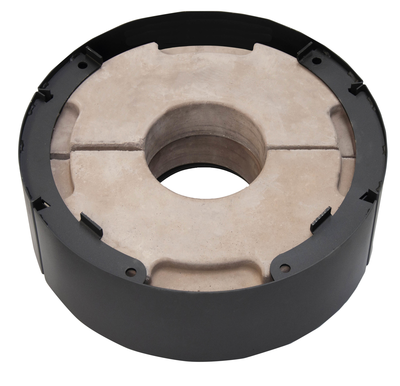 E-Blok (Energie-Segment W+) mit innenliegendem Speicherstein ca. 54 kg, passend zu Oranier Ostro (W+