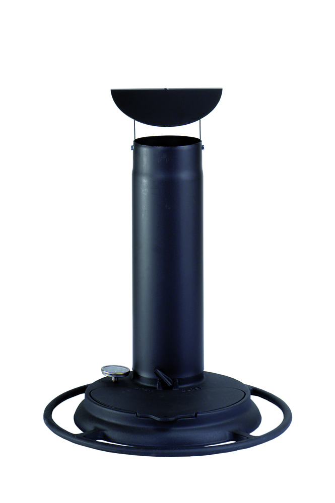 Leda Räucher-Set für Gartengrill Troll (inkl. Thermometer und Räucherstangen)
