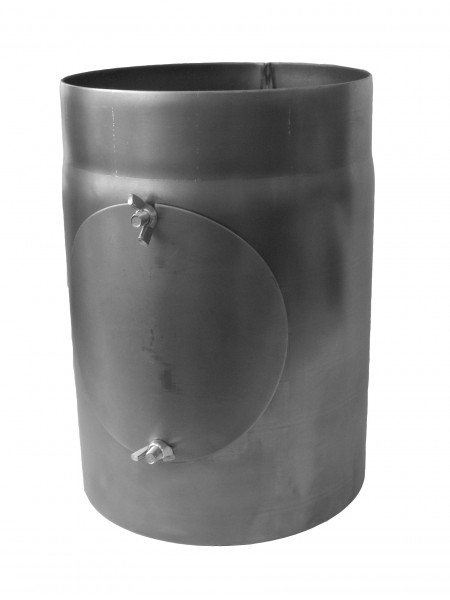 Spartherm Rauchrohr, unlackiert, Längenelement 250 mm (verschiedene Durchmesser)